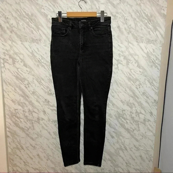 Frank and Oak Debbie Skinny Black Size 28 - Picture 1 of 4